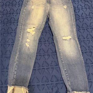 KanCan Light Blue Distressed Skinny Jeans size 29 women’s